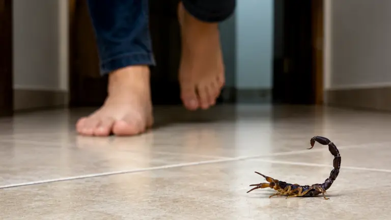 Escorpião em casa: o que fazer imediatamente?